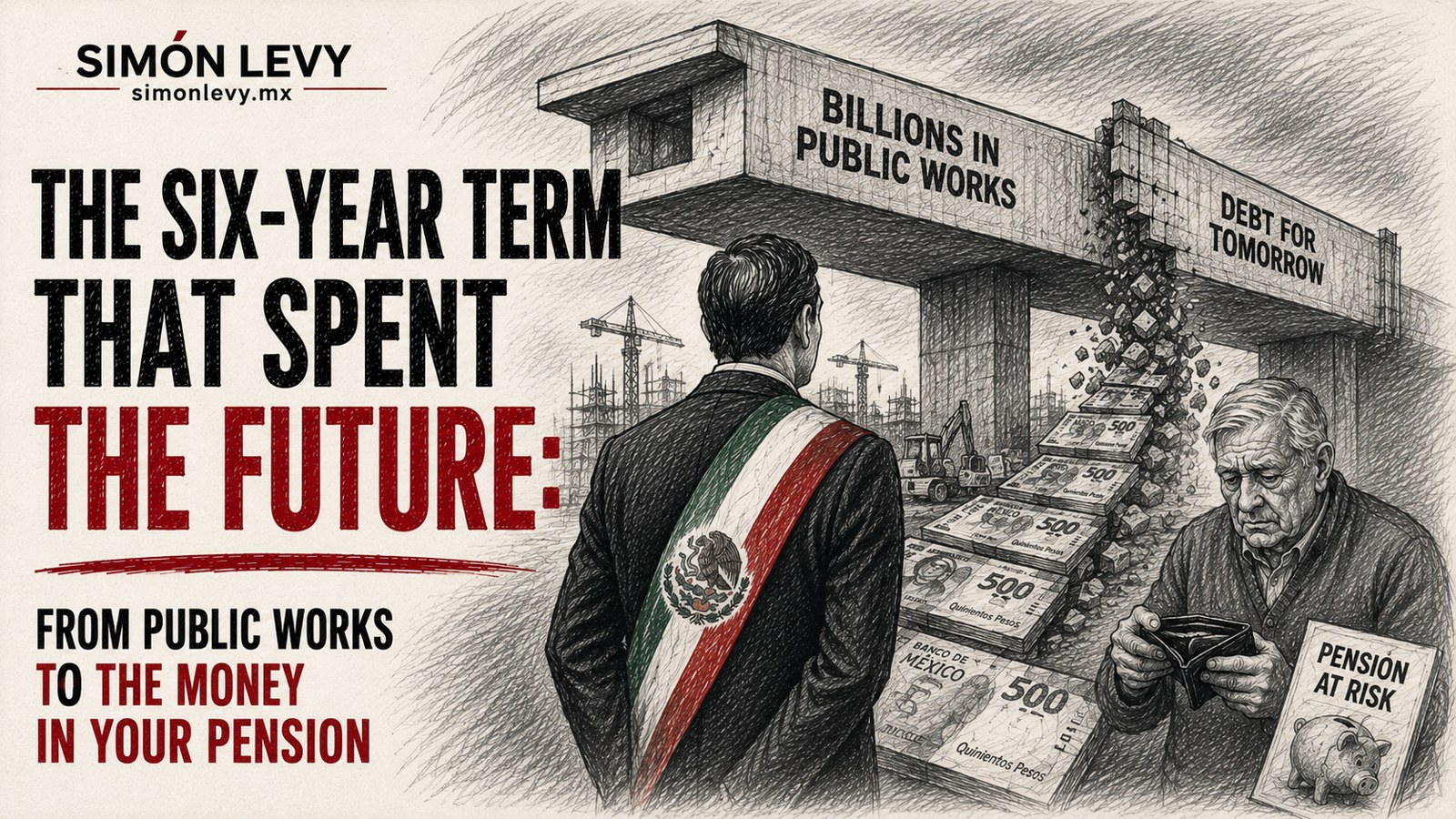 The six-year term that spent the future: from public works to the money in your pension — Simón Levy